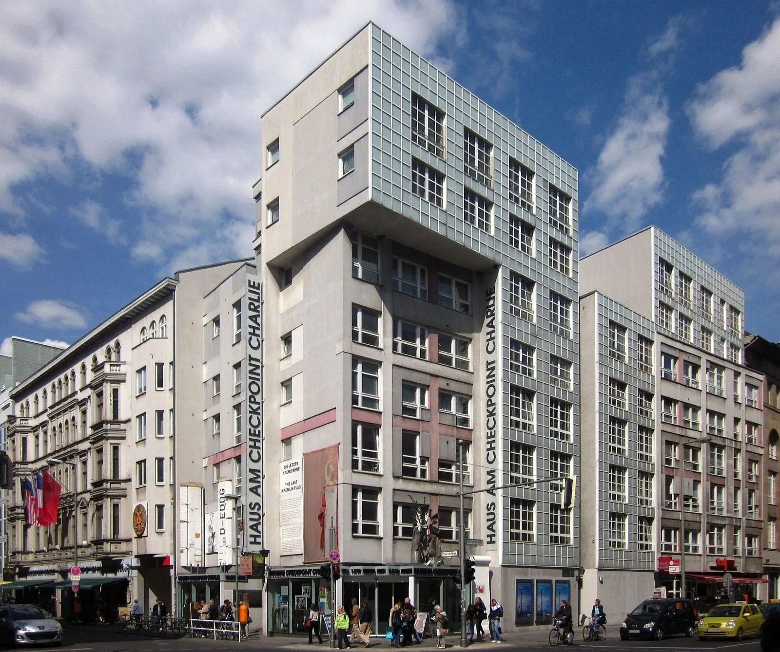 Rows of Altbau apartment buildings along a residential street in Berlin